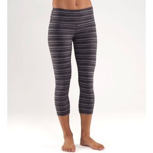 Lululemon Striped Capri Leggings, Size 6